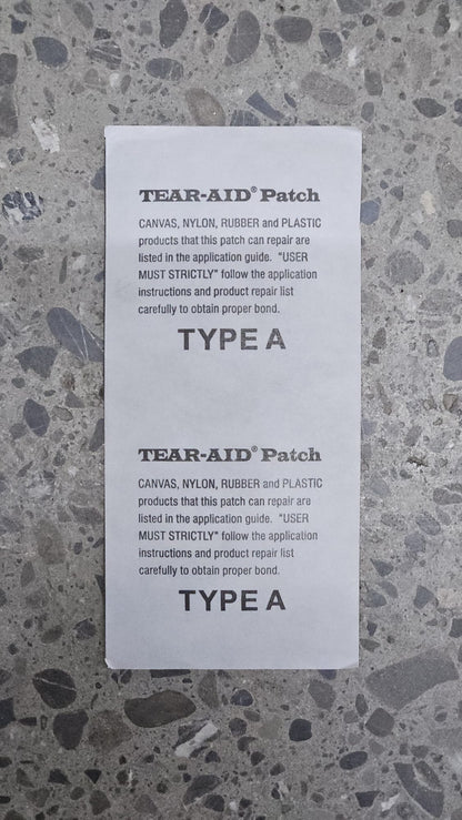 Kit de reparatii prelata cort 7.5x15cm