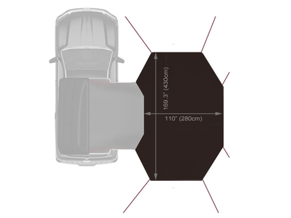 Слънцезащитен навес - Skycamp Mini